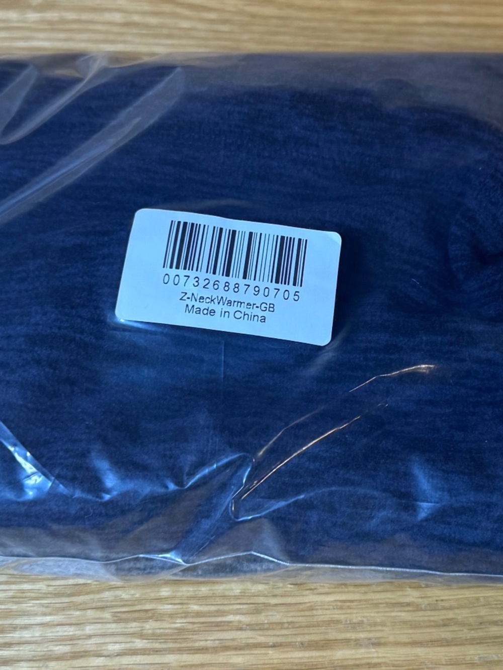 New Men's Set of 2 Neck Warmers Gray / Blue 17.5 X 10 Inch Winter Fleece Warm